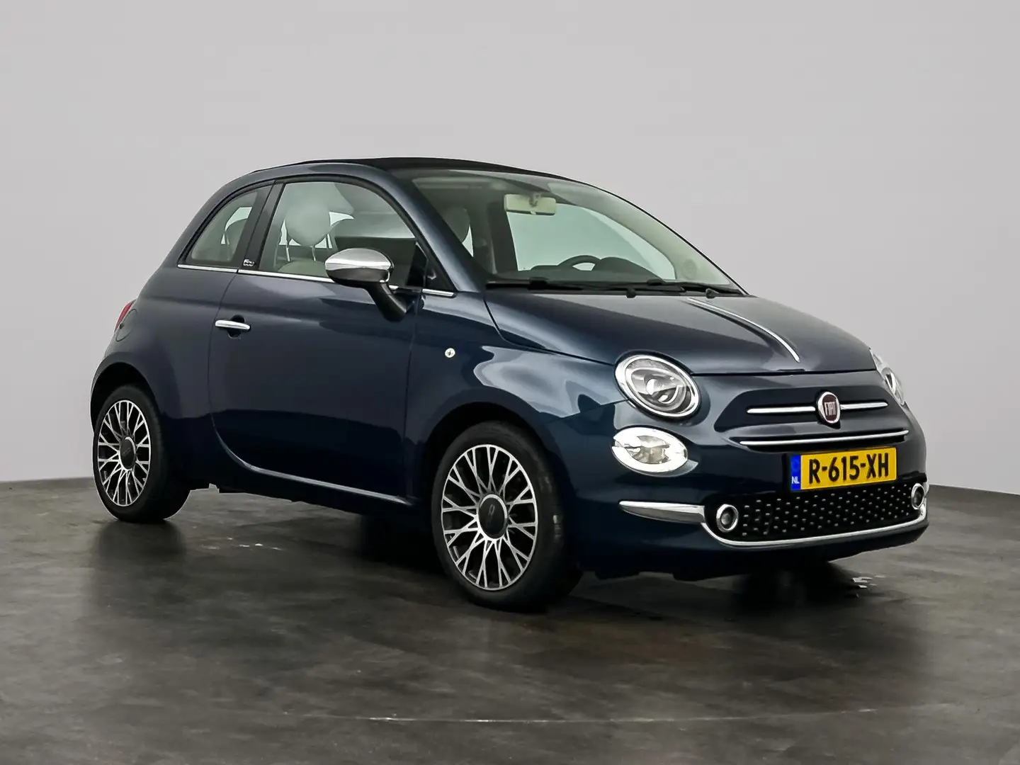 Fiat 500C 0.9 TwinAir Turbo Lounge | Navigatie | Parkeersens Bleu - 2