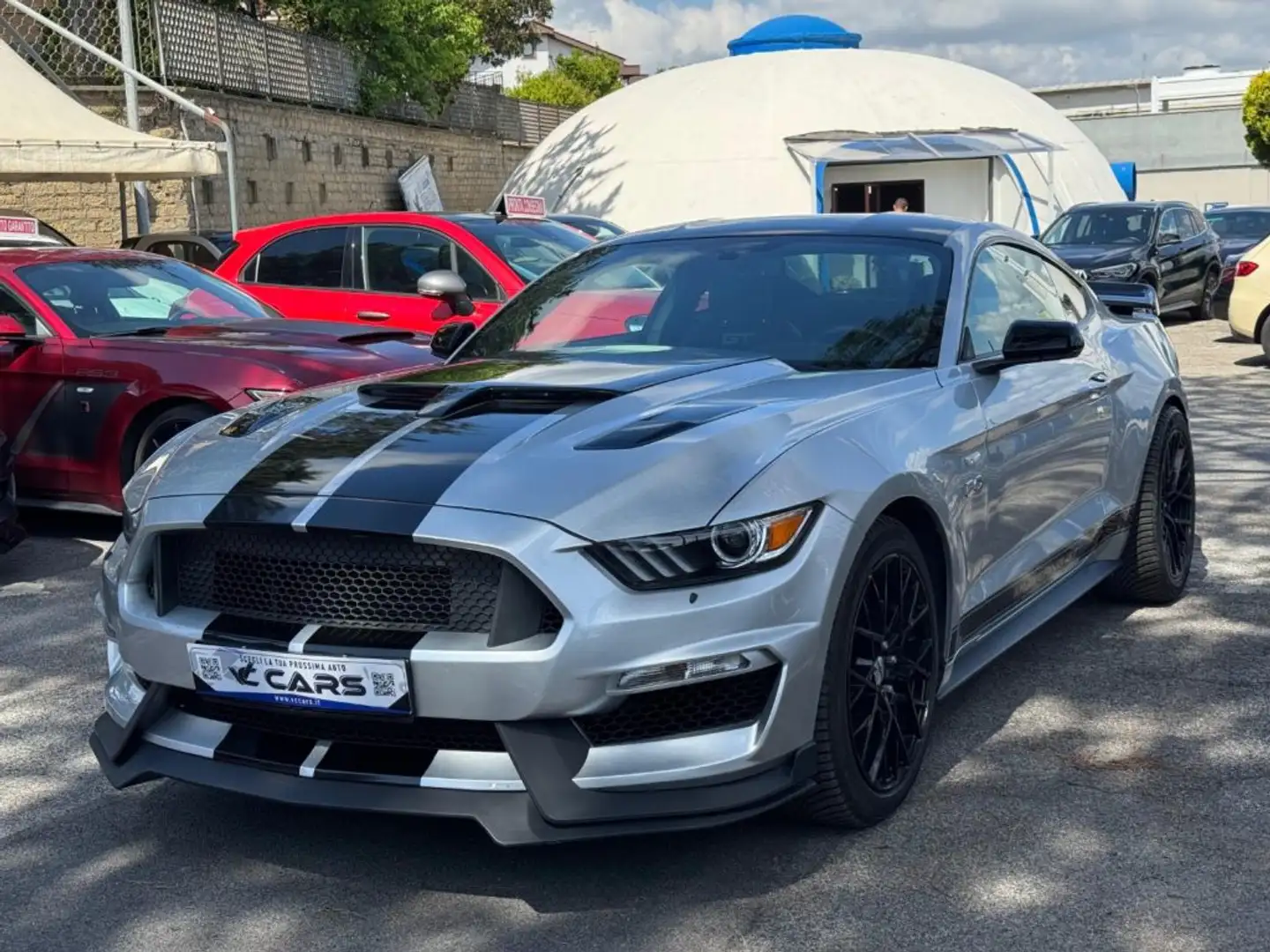 Ford Mustang Fastback 5.0 V8 TiVCT GT Argent - 1