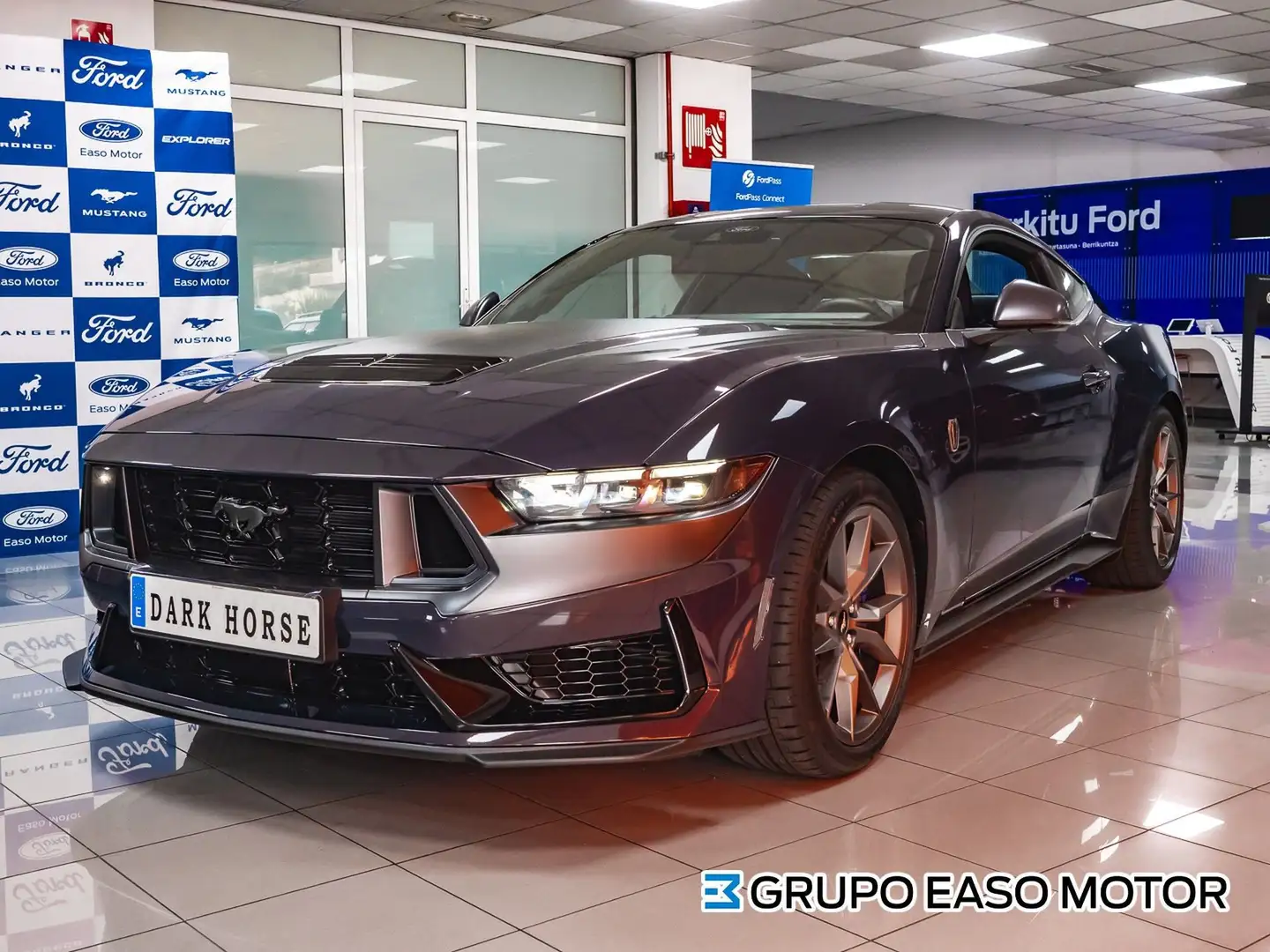 Ford Mustang 5.0 Ti-VCT V8 460CV  Dark Horse Azul - 1