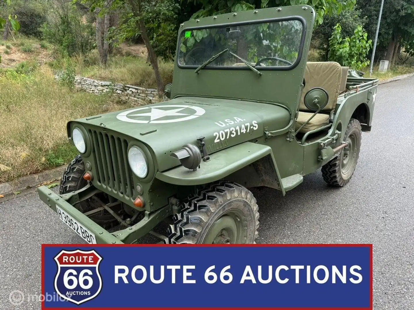 Oldtimer Willys CJ-2A Schwarz - 1