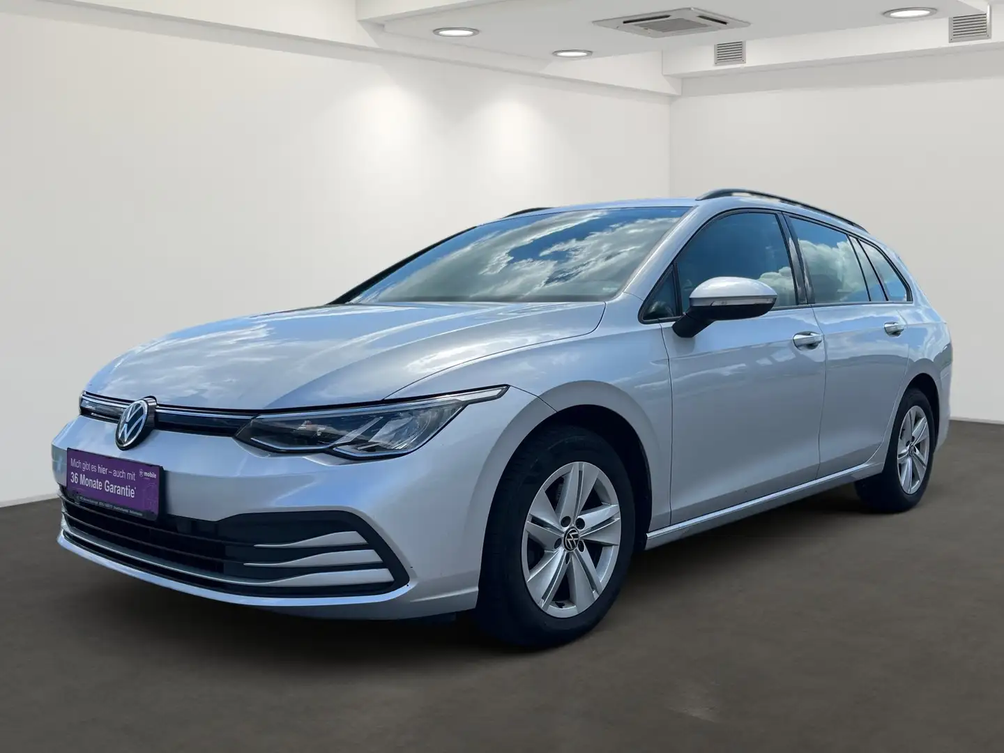 Volkswagen Golf Variant *GARANTIE*LED*ACC*VW-SERVICE*1.BESITZ* Silber - 1