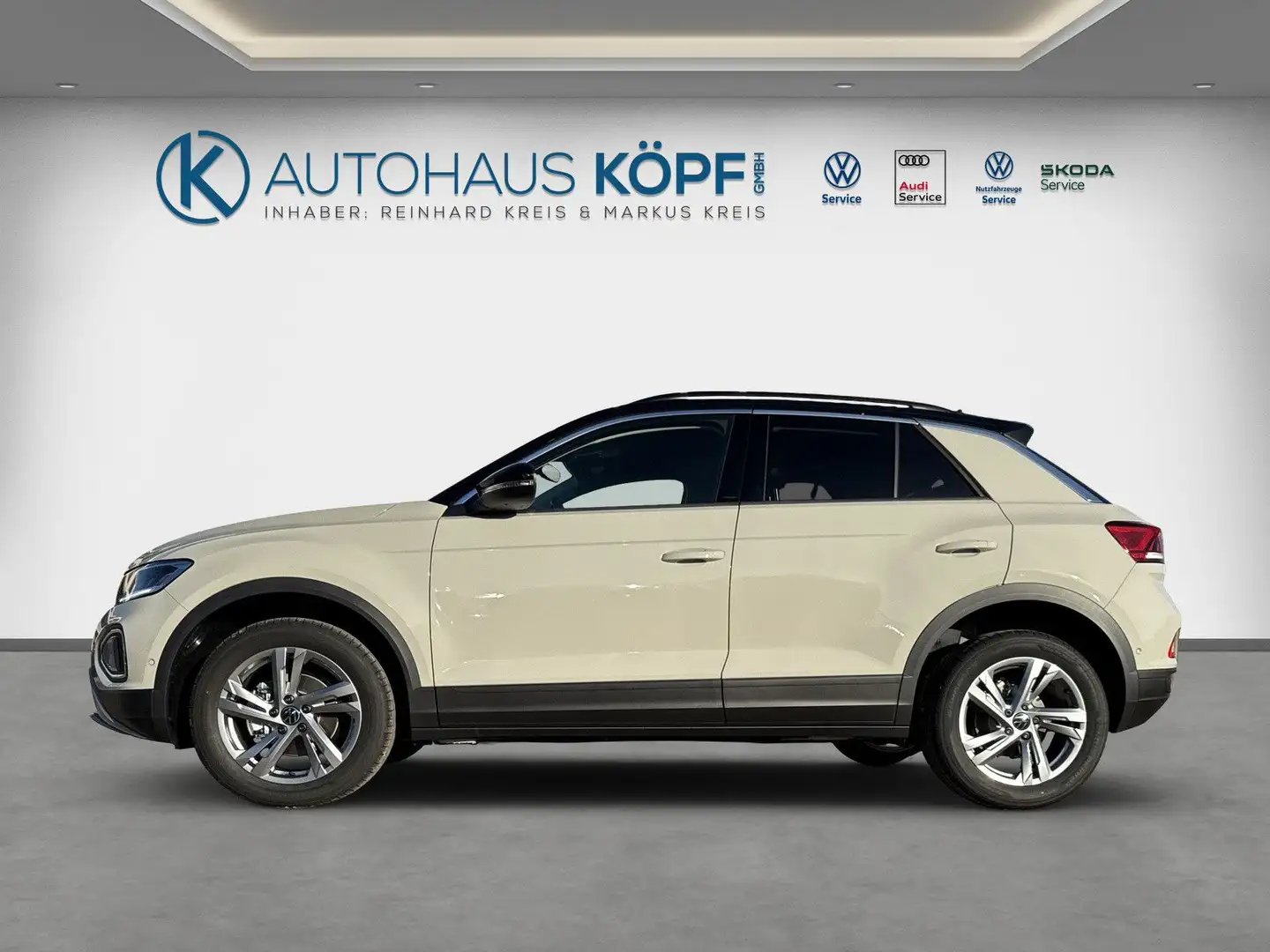 Volkswagen T-Roc Limited 1.5DSG AHK LED ACC  8Fach Grau - 2