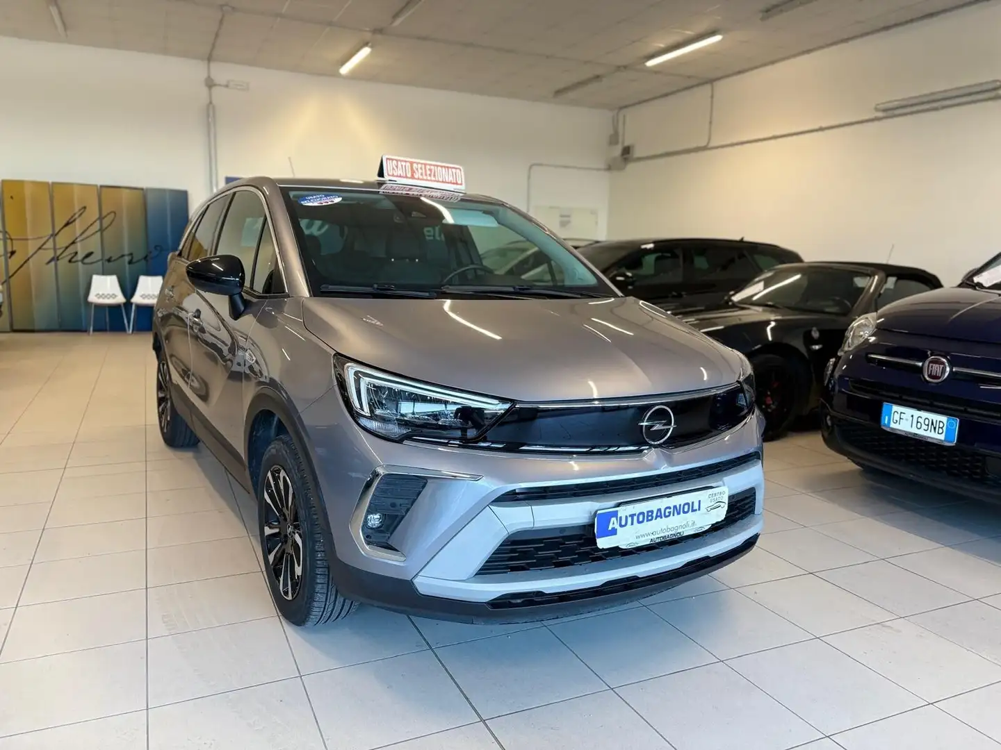 Opel Crossland EDITION 1.2 Turbo 12V 130CV aut. SPOTICAR Argento - 2