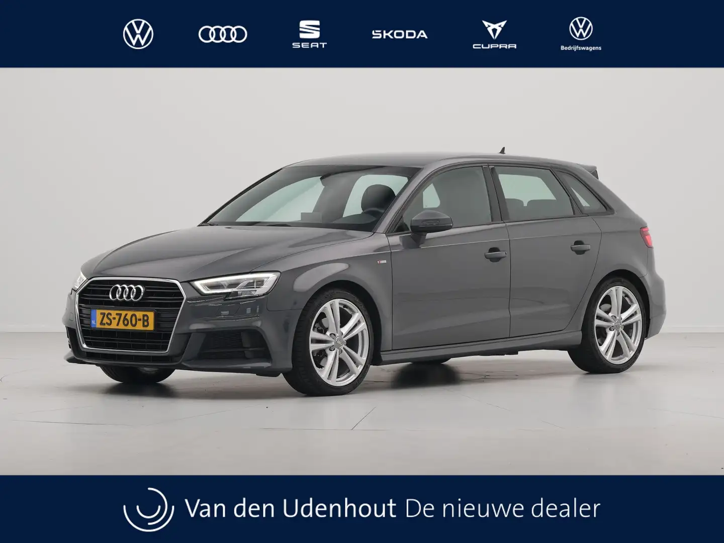 Audi A3 Sportback 35 TFSI CoD 150pk S-Tronic Advance Sport Gris - 1
