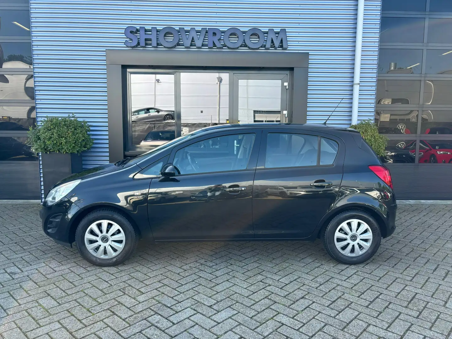 Opel Corsa 1.4-16V Airco||Stoel en Stuurverwarming|PDC Zwart - 2