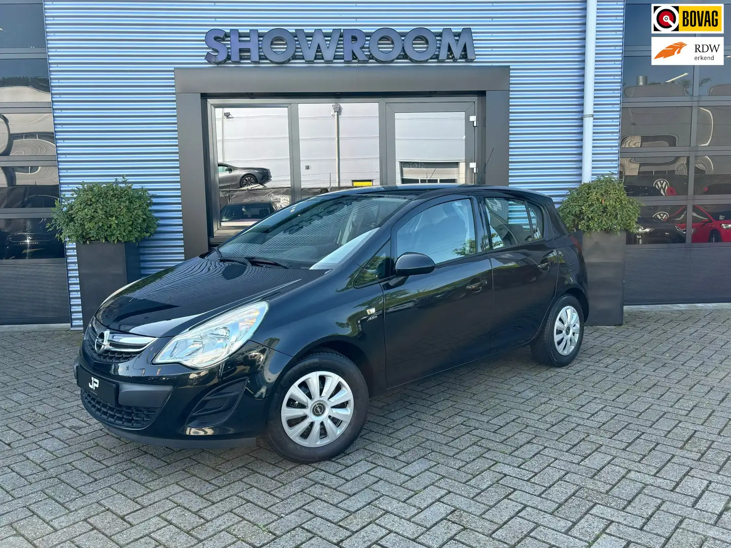 Opel Corsa 1.4-16V Airco||Stoel en Stuurverwarming|PDC Zwart - 1