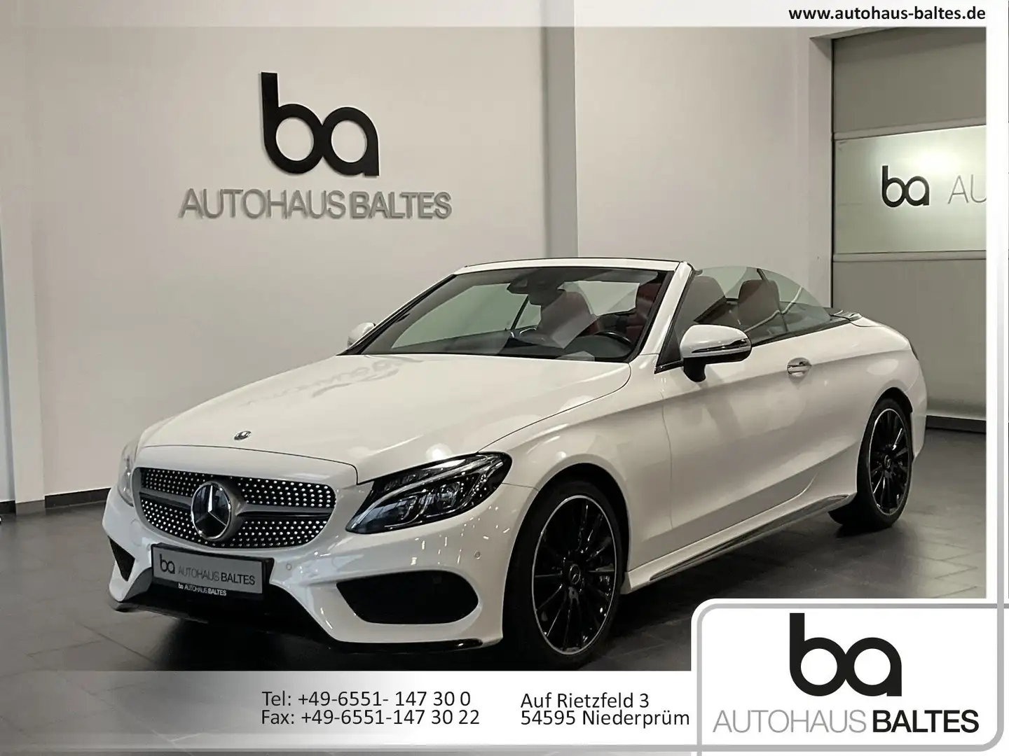 Mercedes-Benz C 250 C 250 Cabrio AMG Line 19/LED/Comand/Park/Komf/AHK Alb - 1