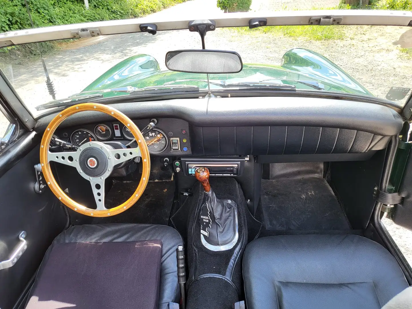 MG Midget Cabrio Roadster Grün - 2