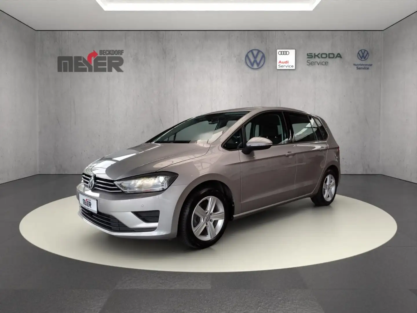 Volkswagen Golf Sportsvan Comfortline 1.4 TSI DSG Klima Xenon Einparkhilfe Silber - 1