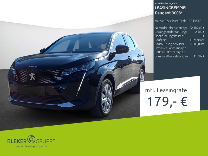 Peugeot 3008 Active Pack PureTech 130 EAT8