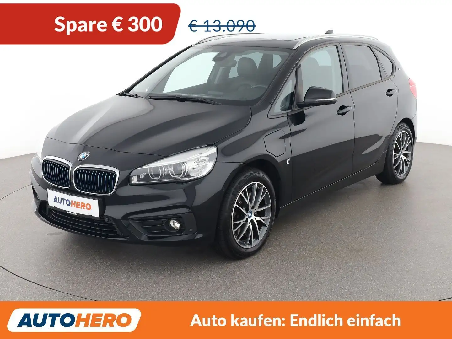 BMW 225 225xe Active Tourer Advantage Schwarz - 1