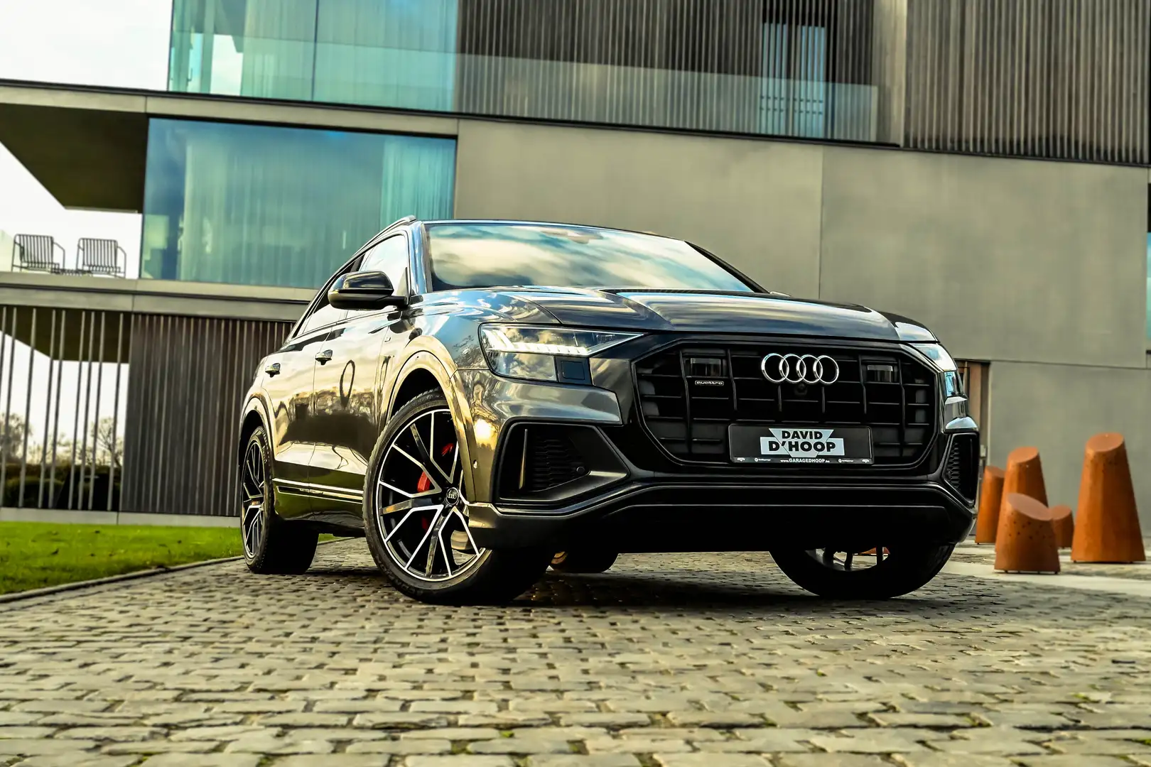 Audi Q8 55 TFSI | S line | Quattro | Pano | B&O | Head up Gris - 1