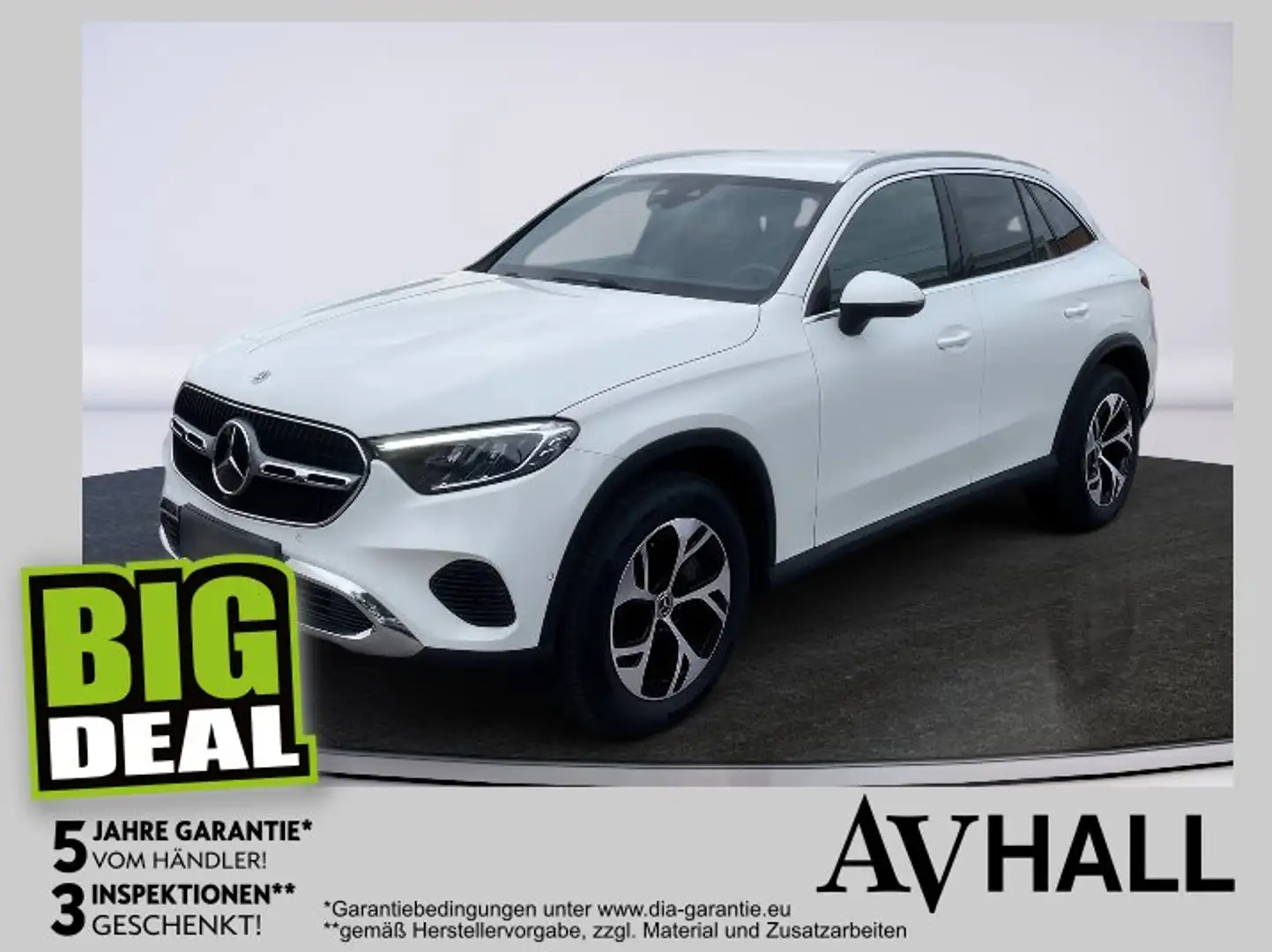 Mercedes-Benz GLC 300 de 4MATIC ACC AHK AUT Kam. KeyLess LED Weiß - 1