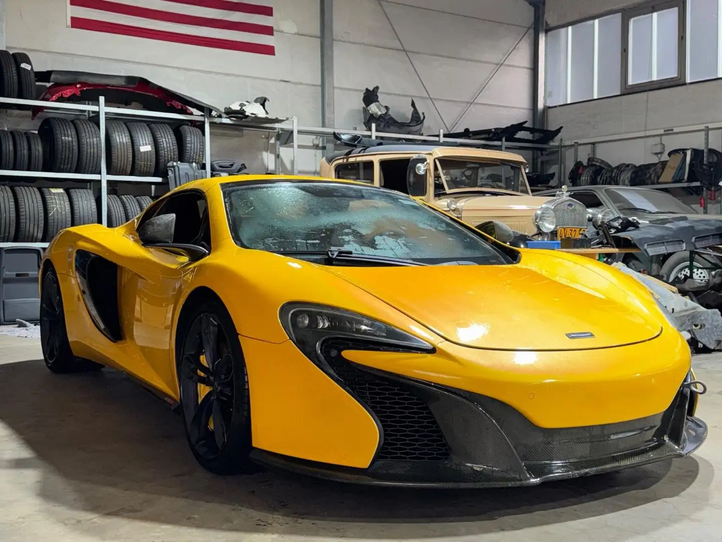 McLaren 650S Spider 650S Spider Alcantara Keramik Carbon Gelb - 2