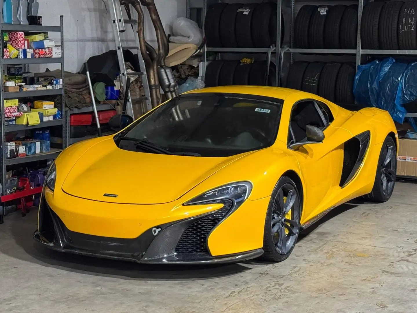 McLaren 650S Spider 650S Spider Alcantara Keramik Carbon Gelb - 1