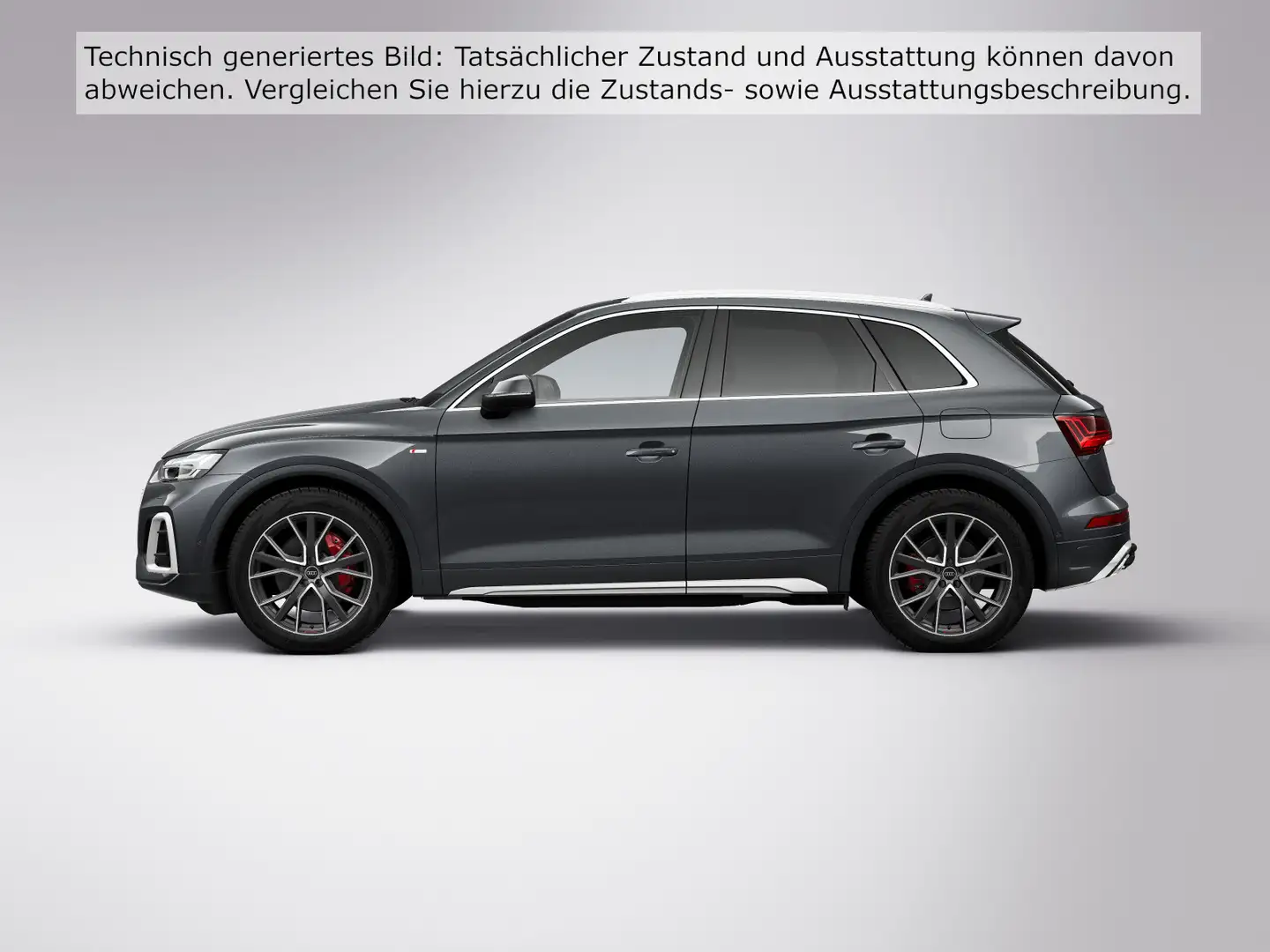 Audi Q5 S line 50 TFSIe S tronic AHK HD-MATRIX PANO 3 Grau - 2