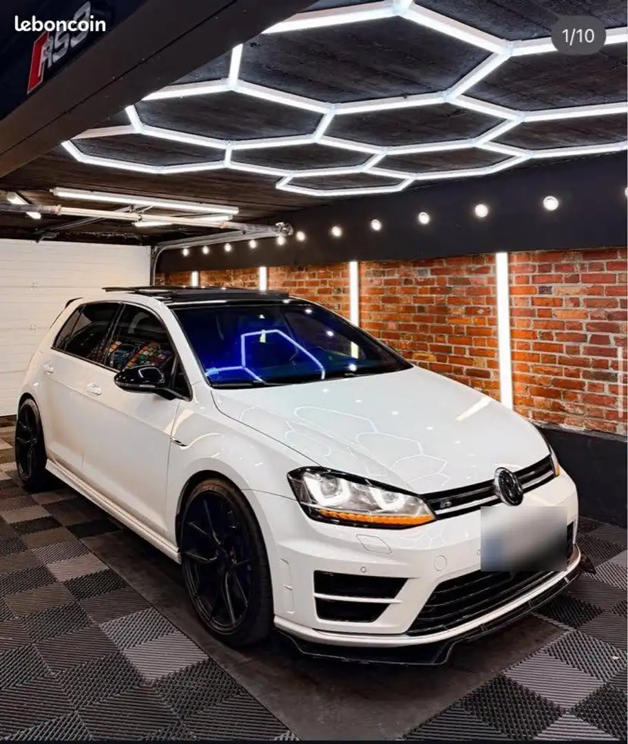 Volkswagen Golf R 2.0L TSI Blanc - 1