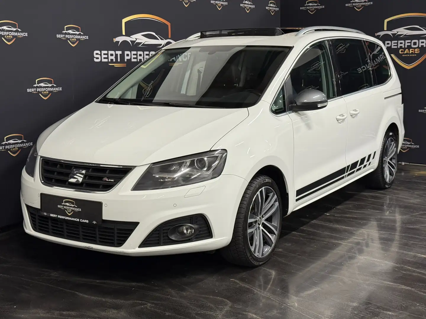 SEAT Alhambra FR-Line Allrad Blanc - 1