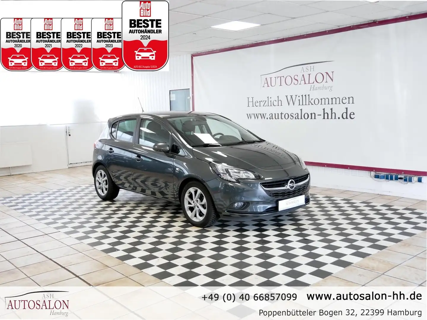 Opel Corsa-e Corsa E Active*2Vorb*PDC H*Sitz & Lenkr.Heiz*Servi Grijs - 1