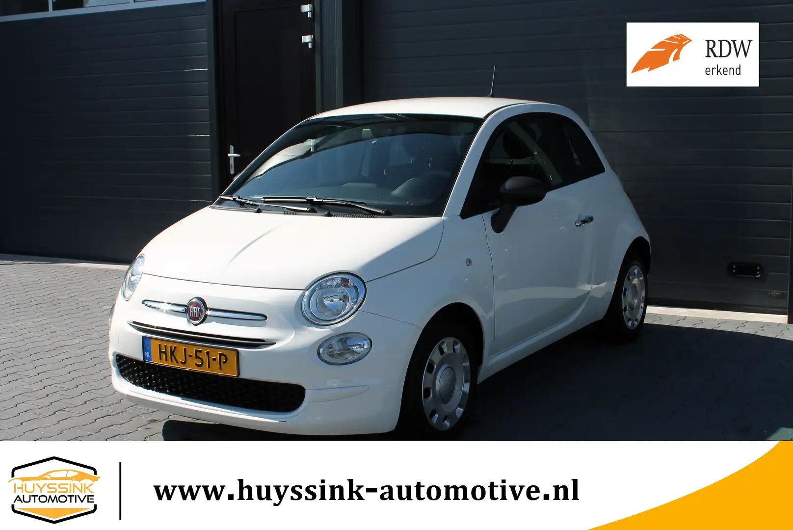 Fiat 500 1.0 Hybride Dolcevita Wit - 1