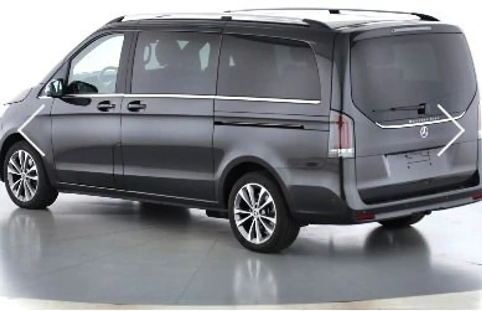 Mercedes-Benz V 300 d 4MATIC AVA L Sitzluft STHZG ele Sitze Pa Grau - 2