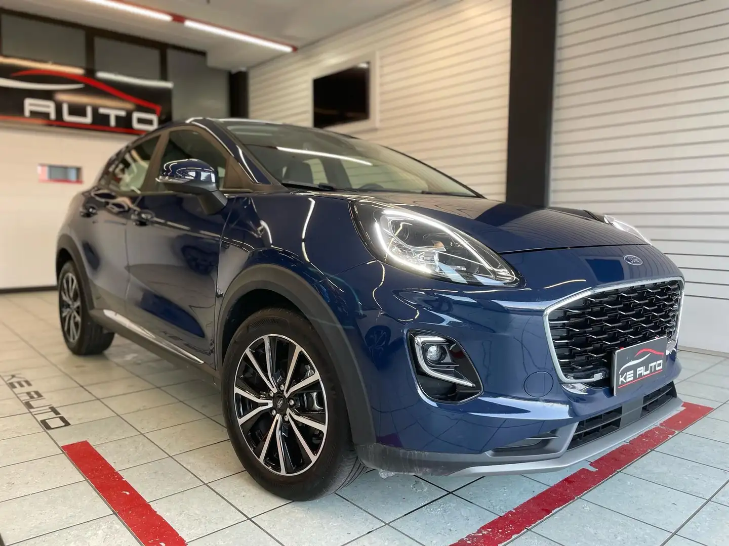 Ford Puma 1.0 ecoboost h Titanium s Blau - 2
