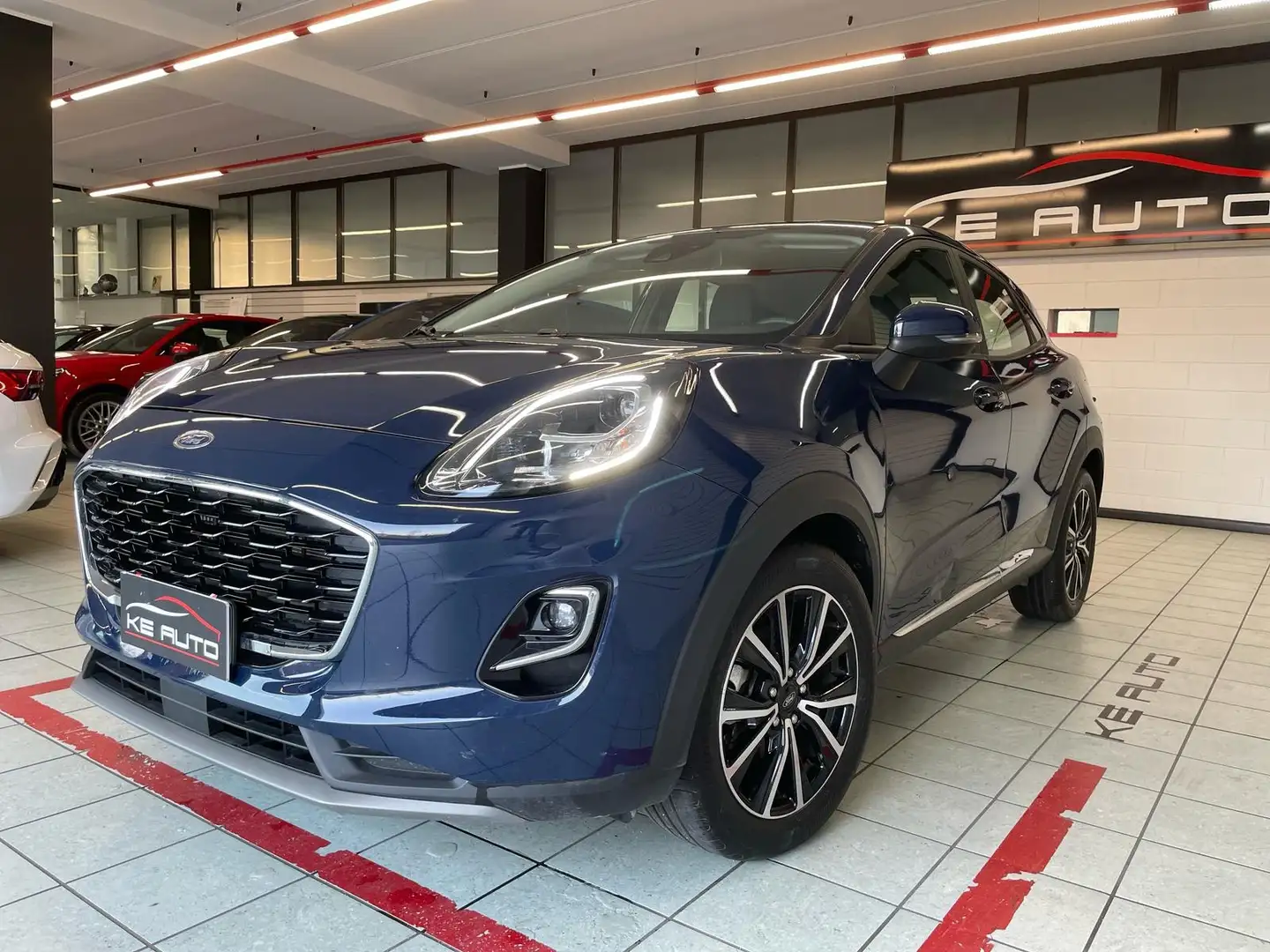 Ford Puma 1.0 ecoboost h Titanium s Blau - 1