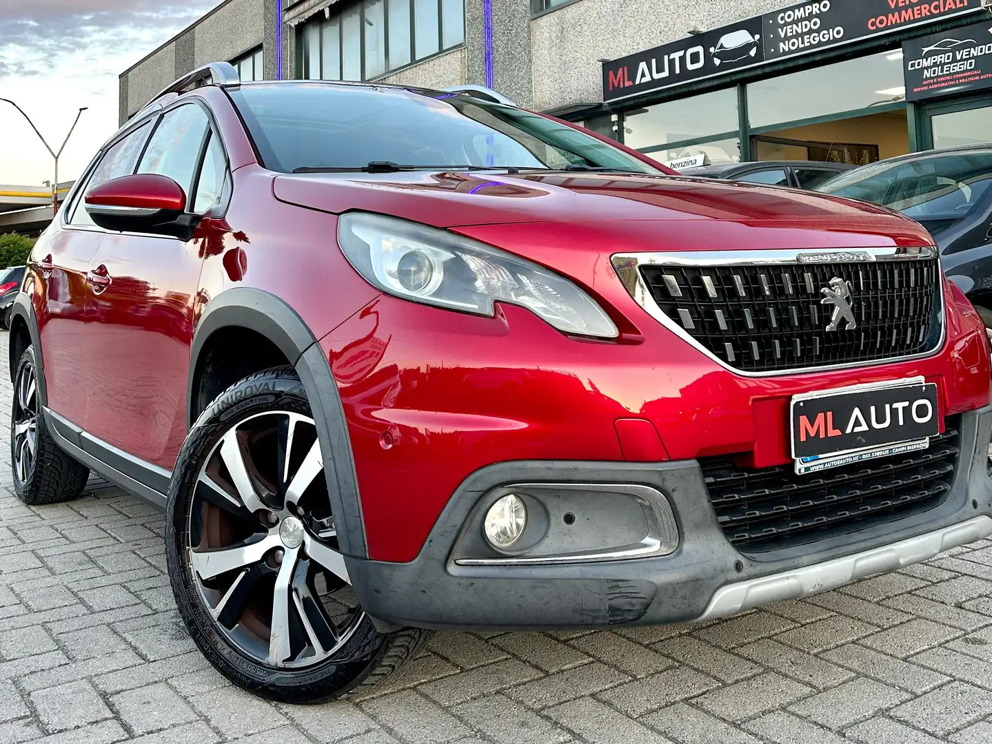 Peugeot 2008 2008 1.6 bluehdi Allure 100cv Rouge - 1