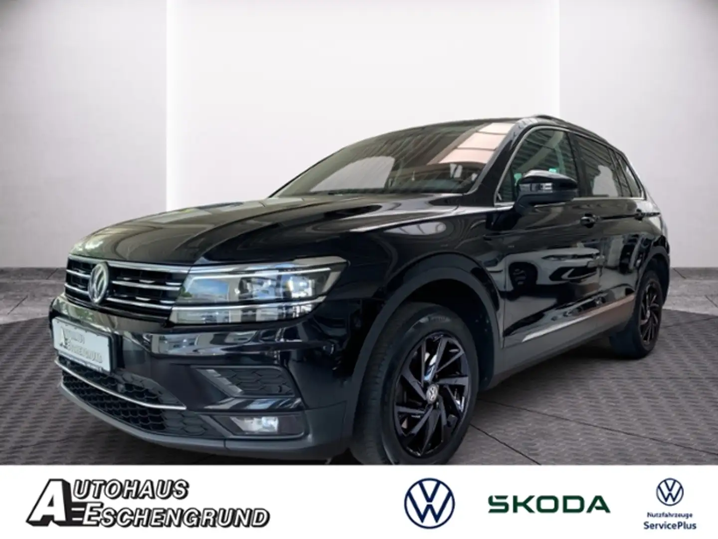 Volkswagen Tiguan 2.0 TDI DSG 4Motion "JOIN" AHK NAVI ACC LED PDC R Zwart - 1