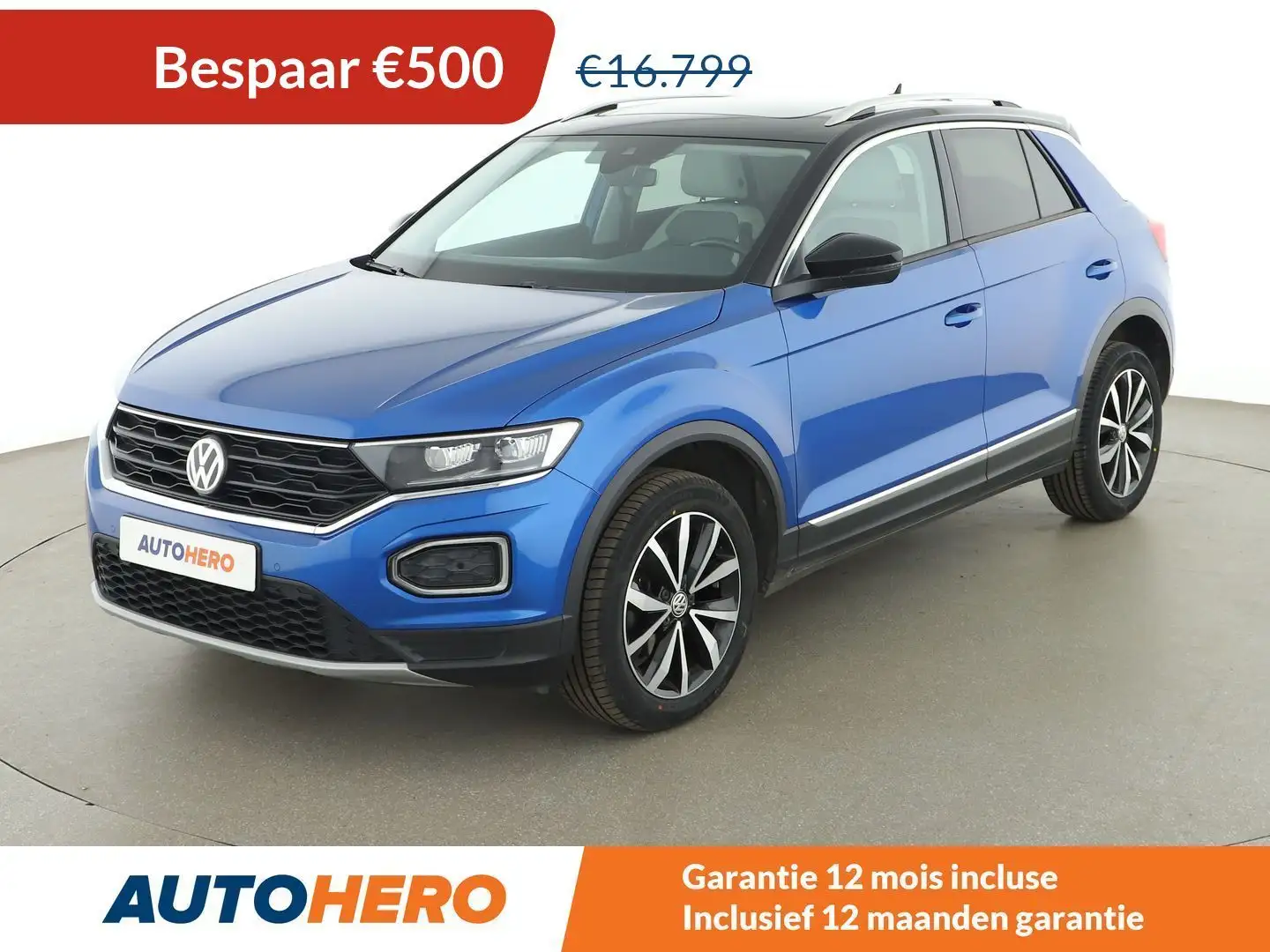Volkswagen T-Roc 1.6 TDI Style Blauw - 1