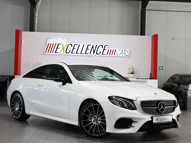 Mercedes-Benz E 400 COUPE 4M AMG-LINE NIGHT / WHITE+BLACK