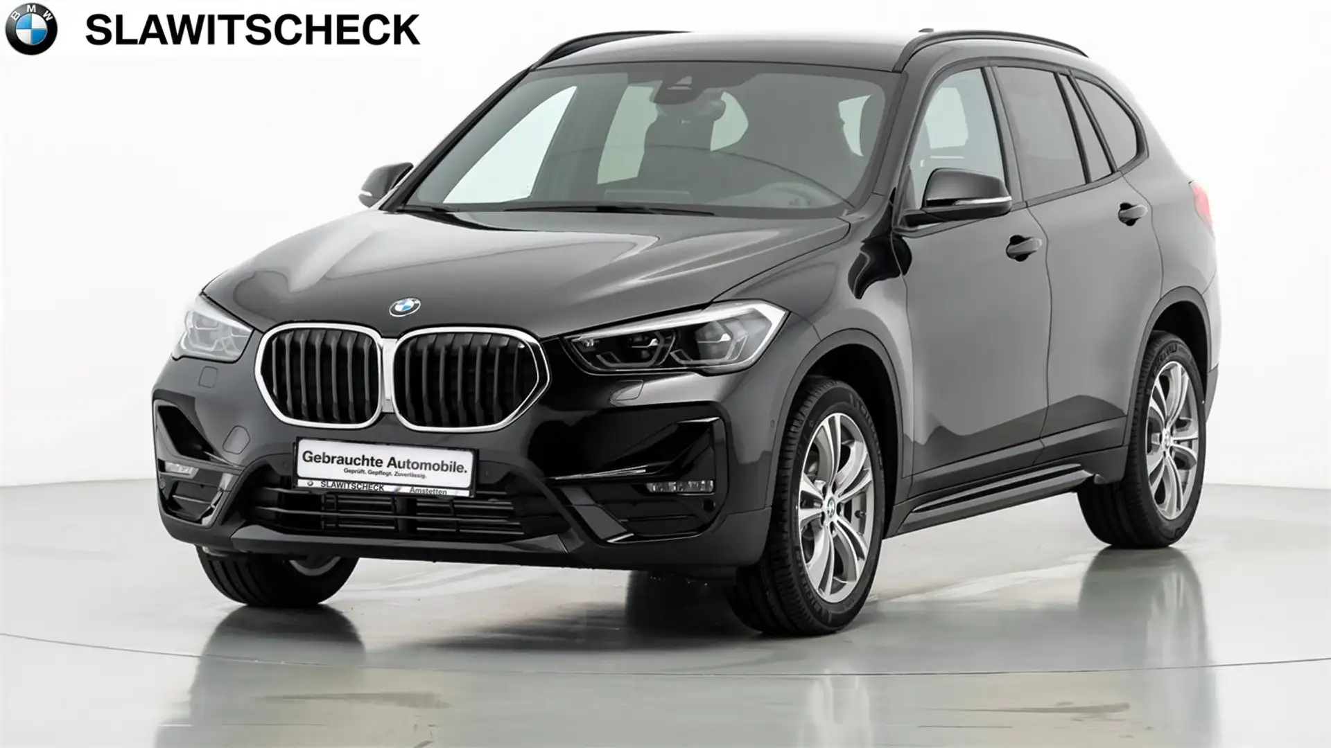 BMW X1 X1 sDrive16d F48 Noir - 1