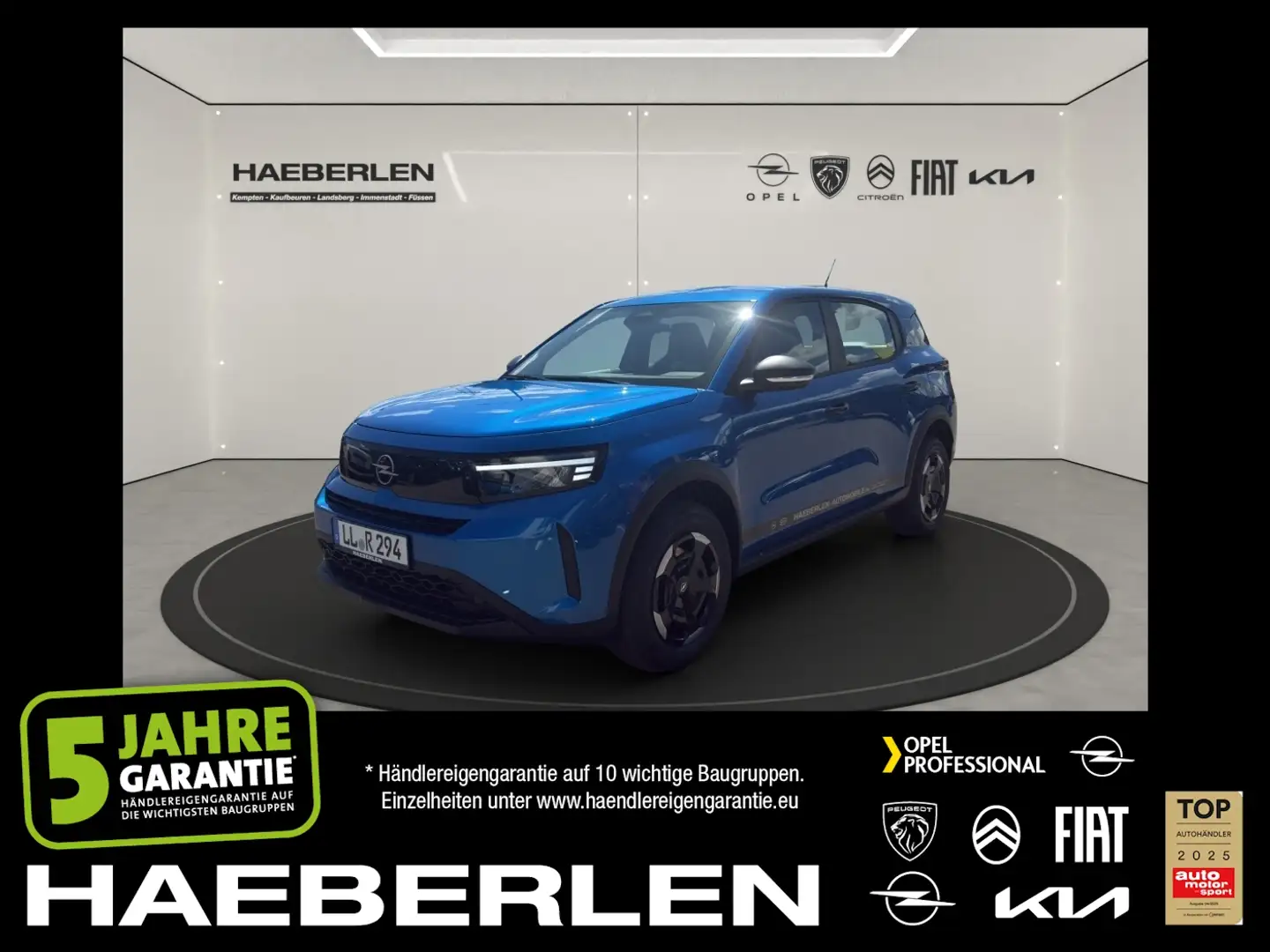 Opel Frontera 1.2 Edition 74kW Kamera Sitz-/Wss-/Lkrdh Kék - 1