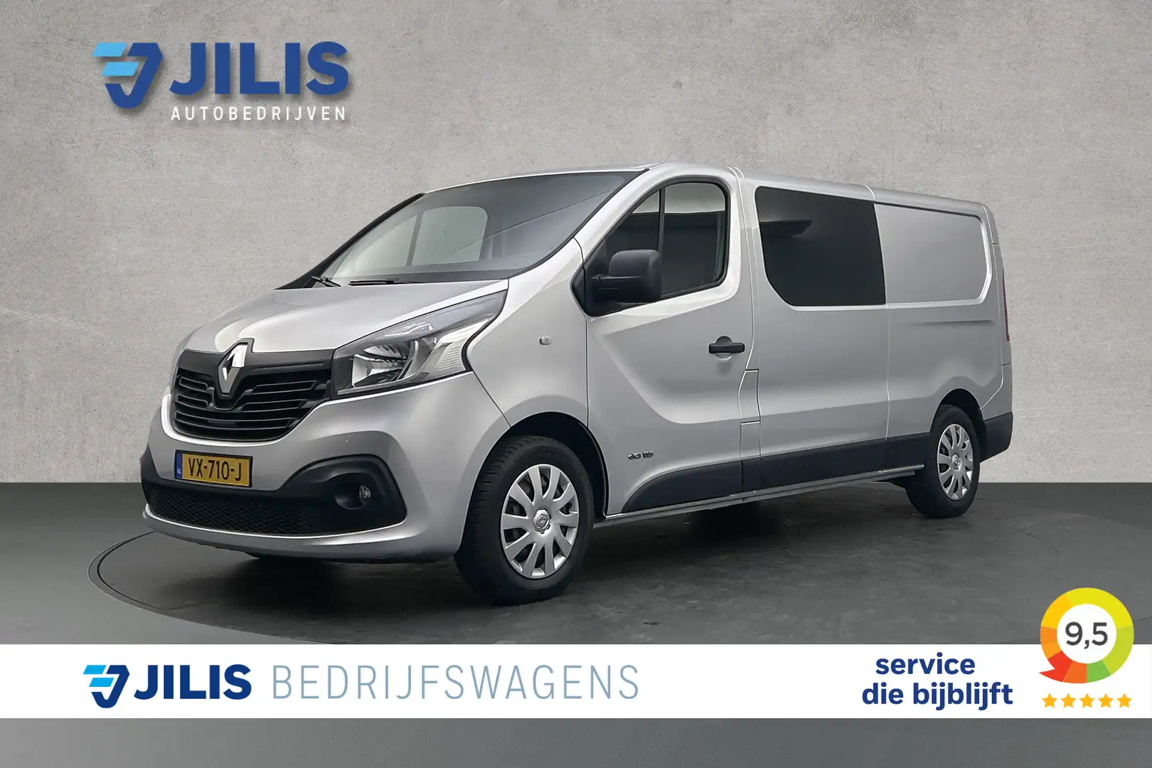 Renault Trafic 1.6 dCi L2 Comfort | Dubbele cabine | Trekhaak | N Срібний - 1