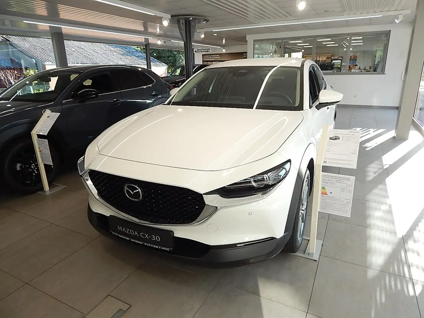Mazda CX-30 2.5L e-SKYACTIV G 140ps 6AT FWD Exclusive-line Blanc - 1