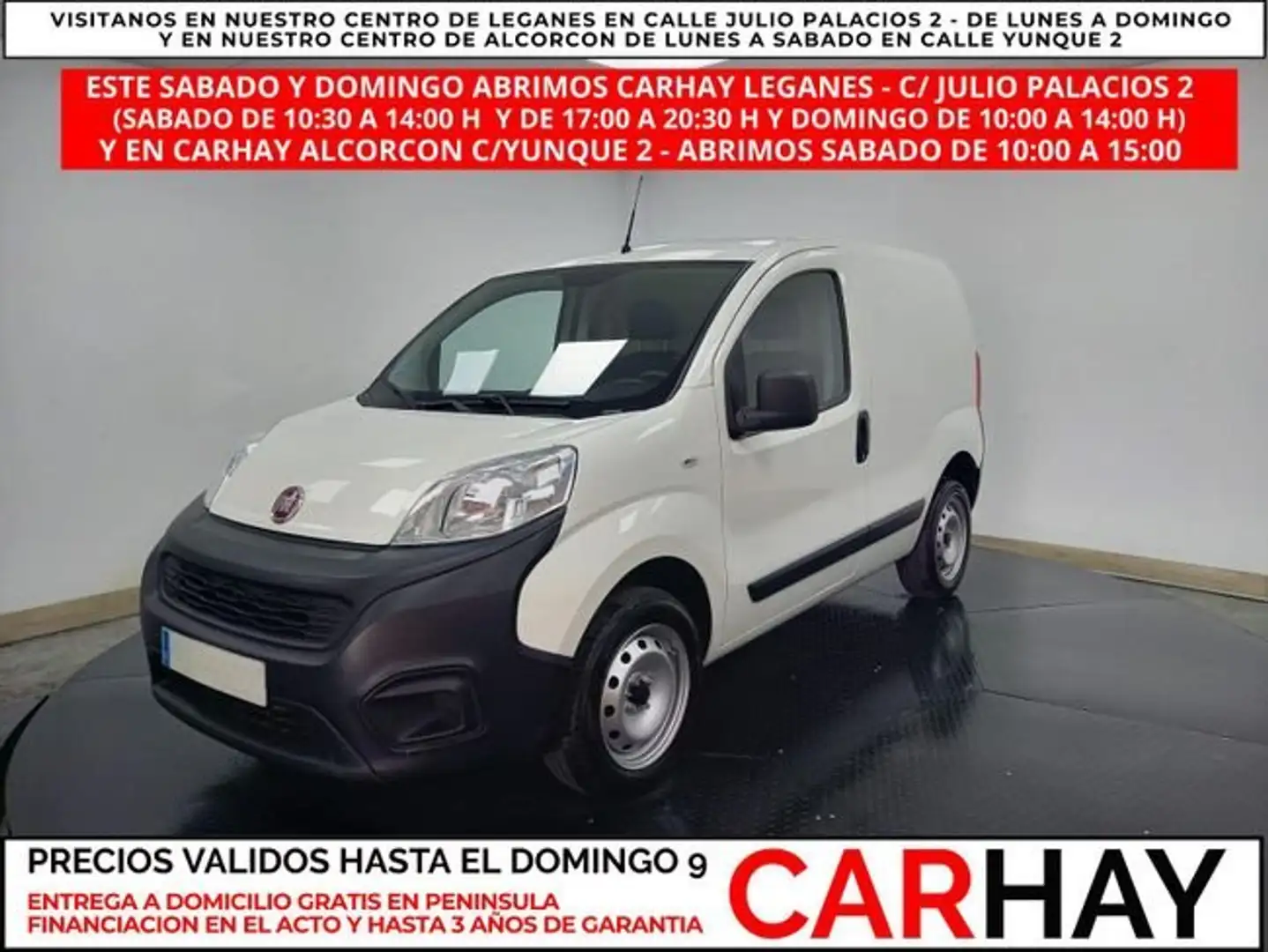 Fiat Fiorino CARGO KASTEN 1.4 NATURAL POWER GNC Blanc - 1