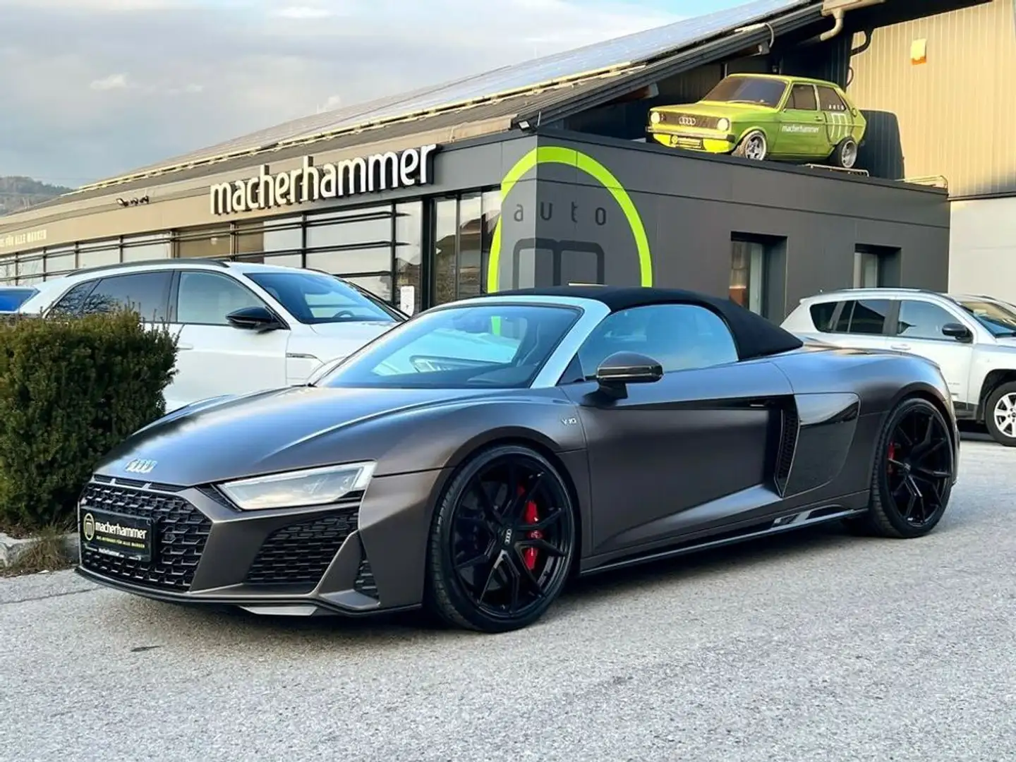 Audi R8 Spyder V10 performance **CARBON*B&O*KERAKMIK** Brun - 2