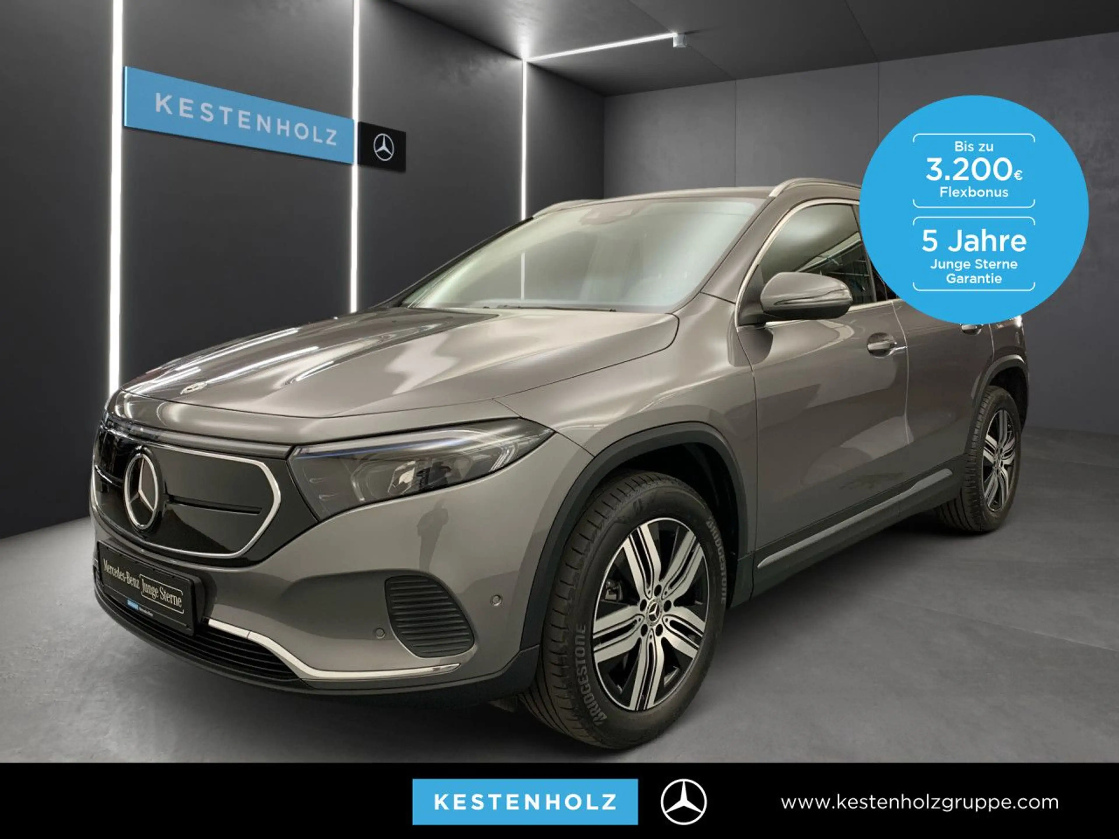 Mercedes-Benz EQA 250 Pano LED Kamera Laderaump Spurhalt-Ass PTS