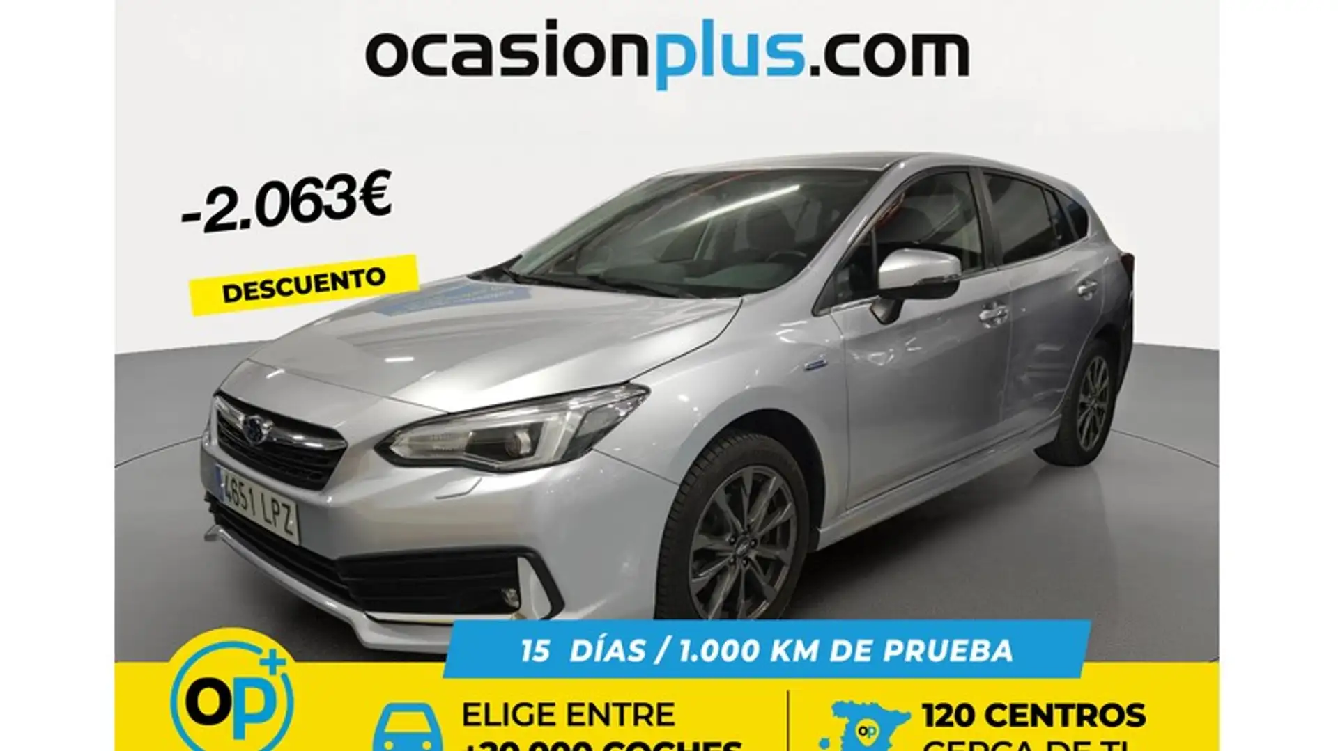 Subaru Impreza 2.0i Ecohybrid Urban Lineartronic Plateado - 1