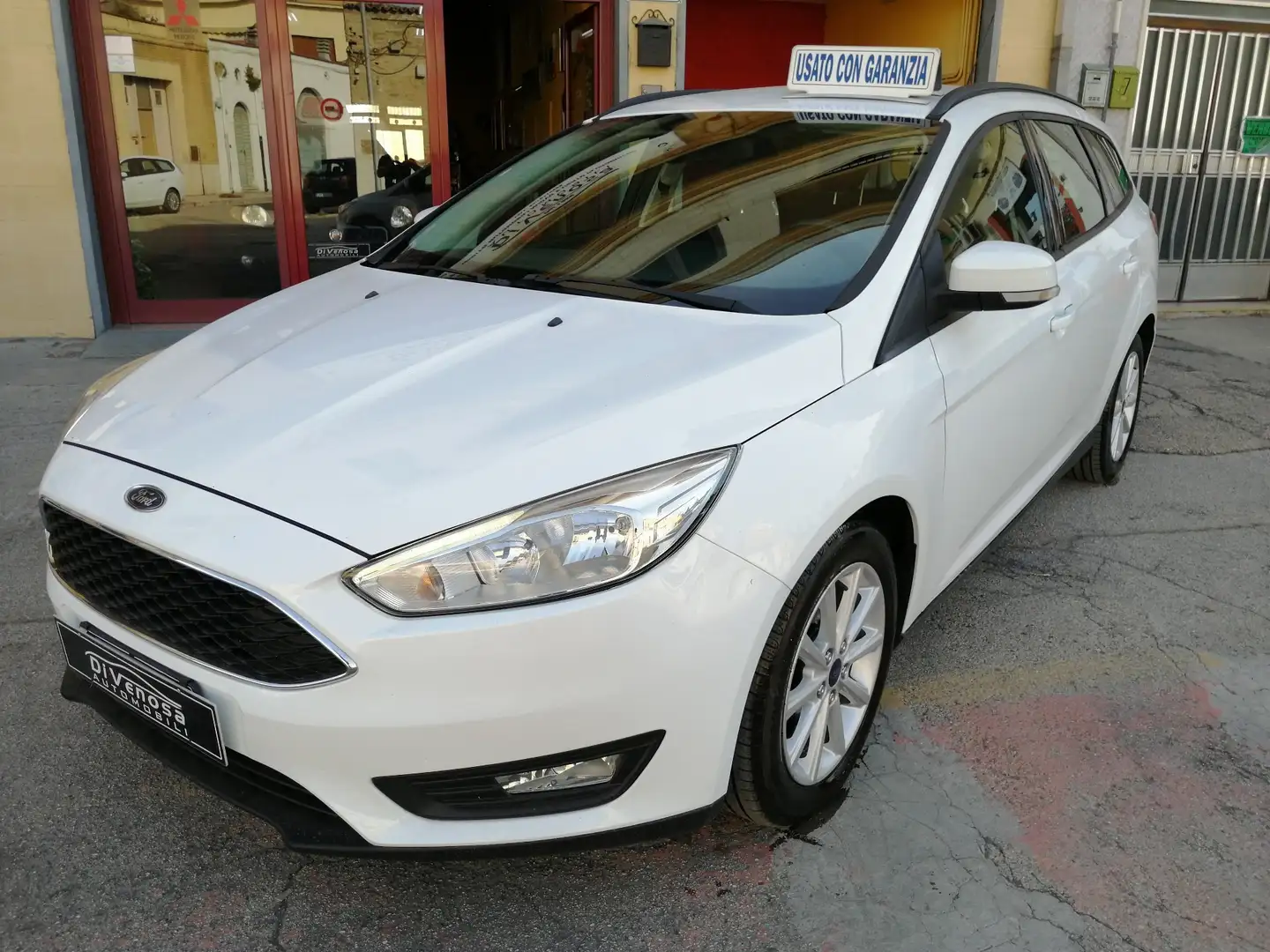 Ford Focus SW 1.5 TDCI E6 "COME NUOVA" Bianco - 1