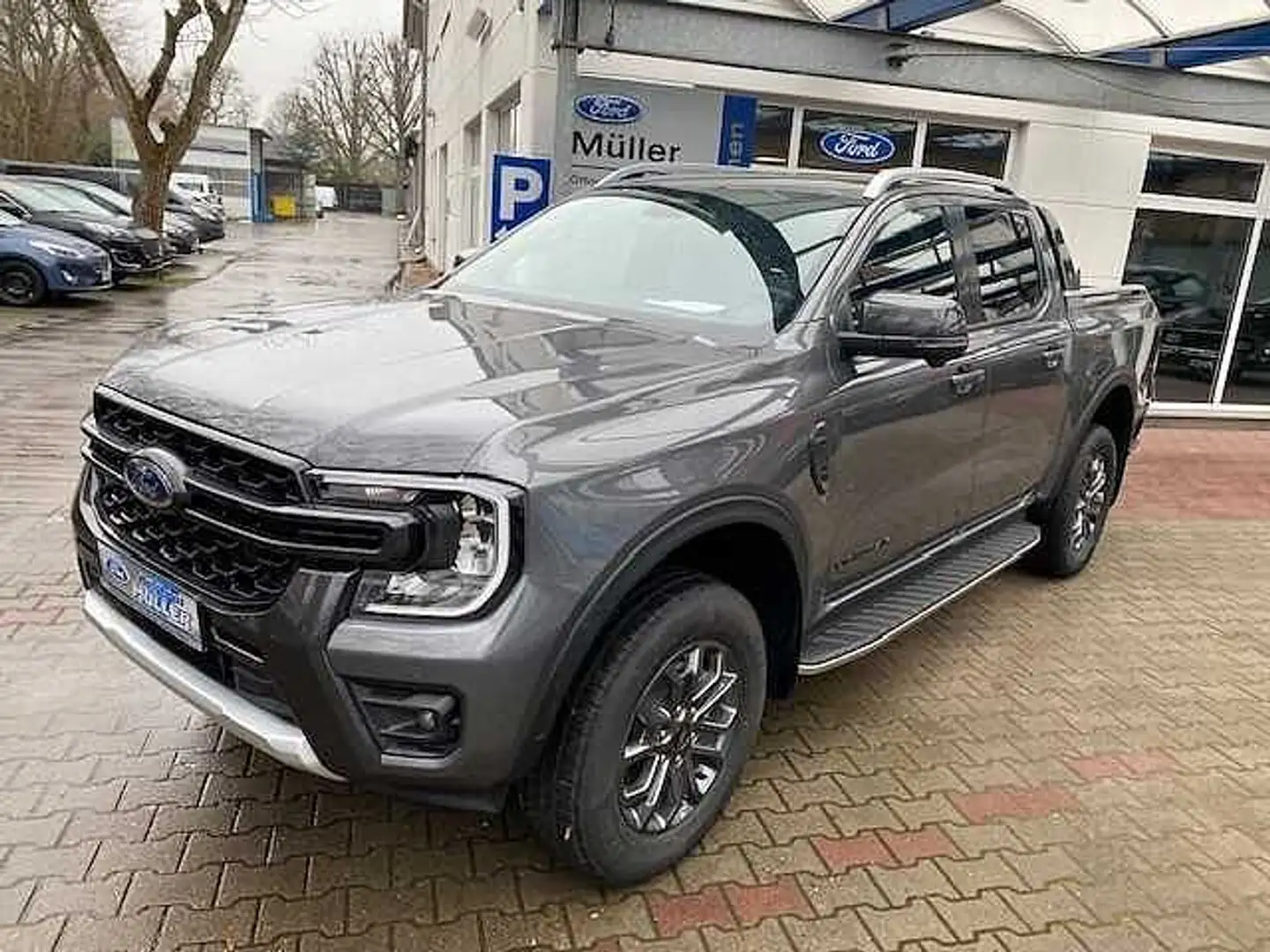 Ford Ranger 2,0TDCi''Wildtrak''Leder,ACC,AHK Gris - 1