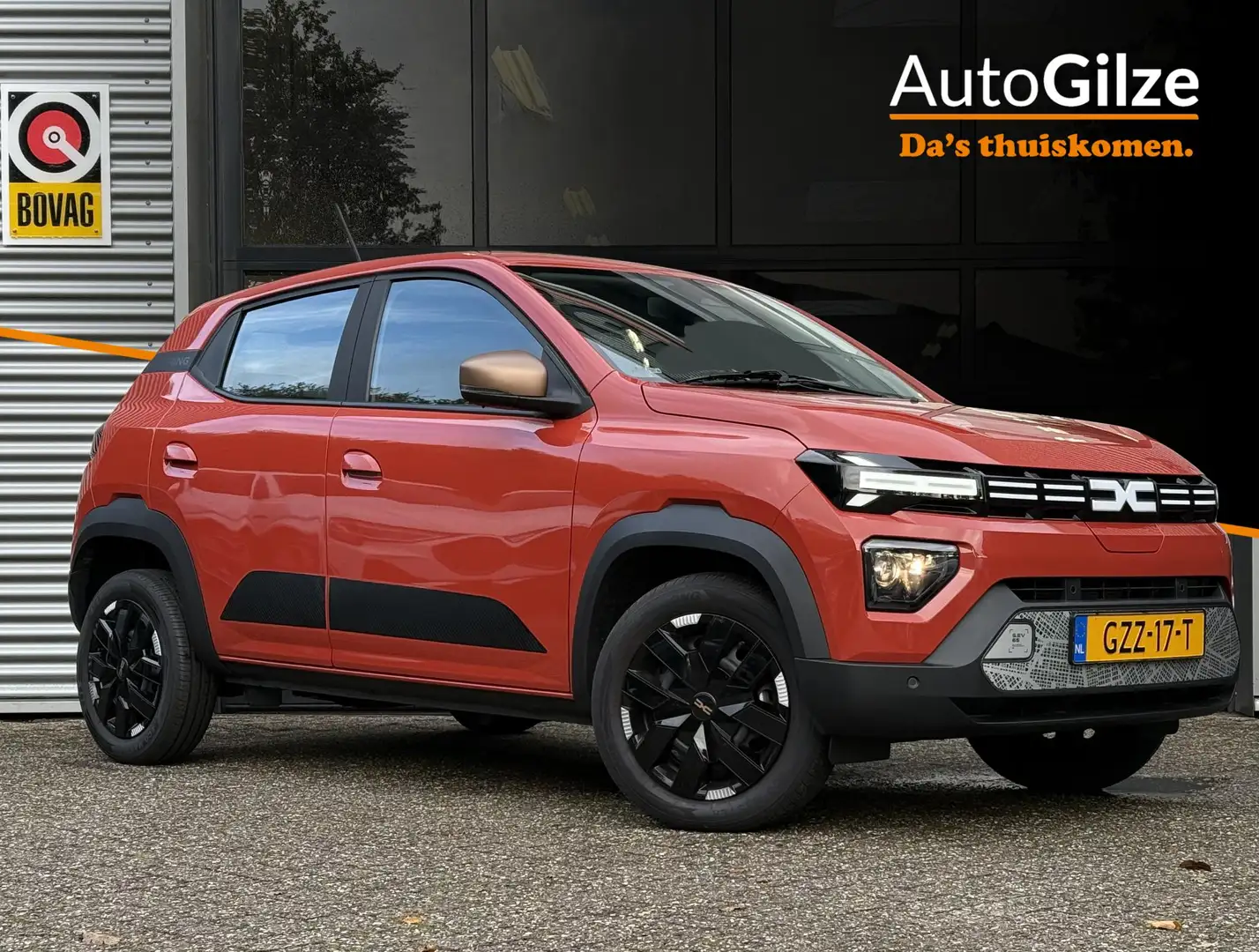Dacia Spring Extreme 65 26.8 kWh l Snel Laden l Parkeersensoren Rosso - 1