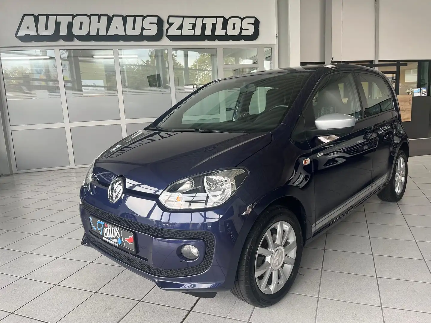 Volkswagen up! club *75PS*Navi*Klima*SHZ*Bluetooth*Alu*BC* Blau - 1