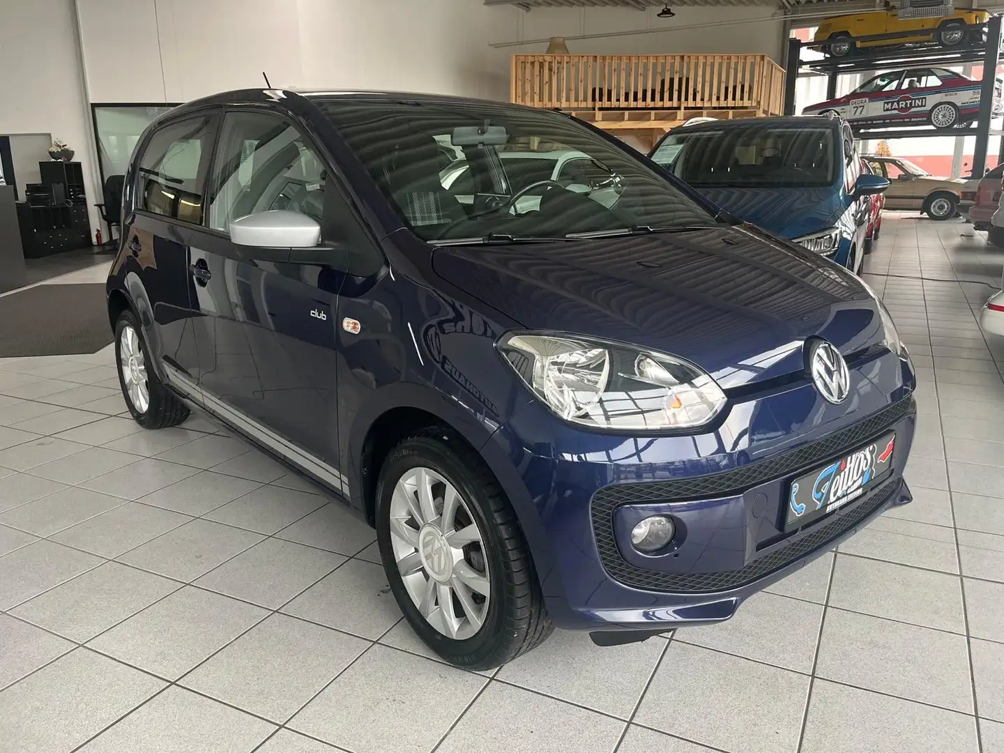 Volkswagen up! club *75PS*Navi*Klima*SHZ*Bluetooth*Alu*BC* Blau - 2