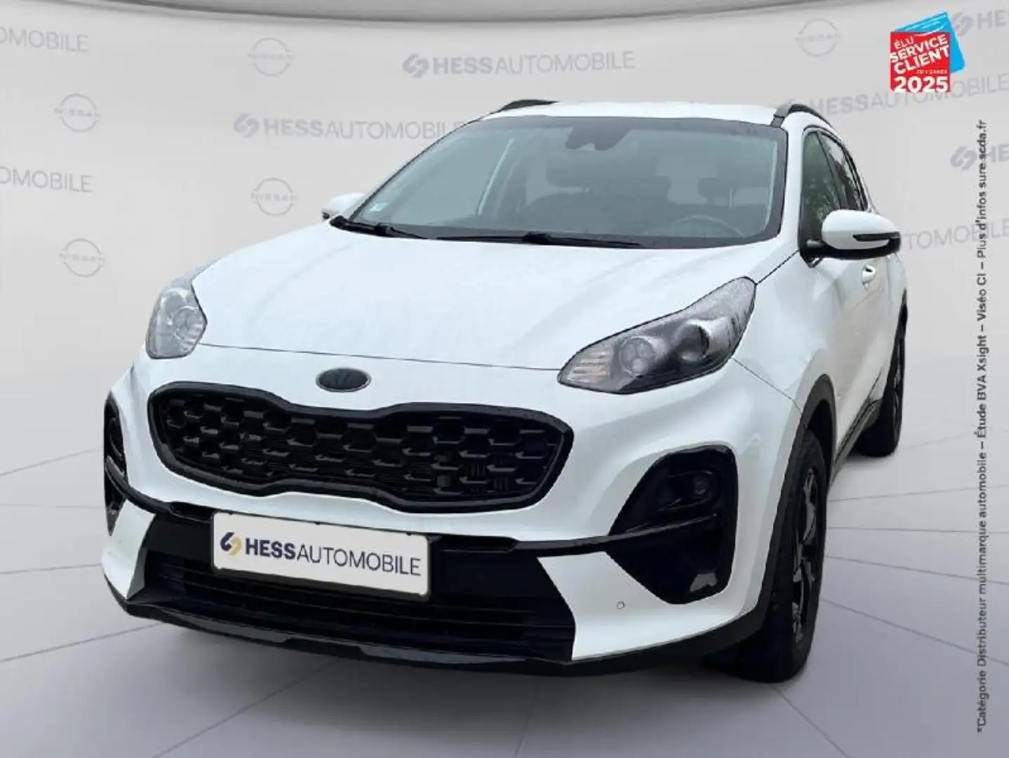 Kia Sportage 1.6 CRDi 136ch MHEV Black Edition 4x2 GPS Camera Blanco - 1