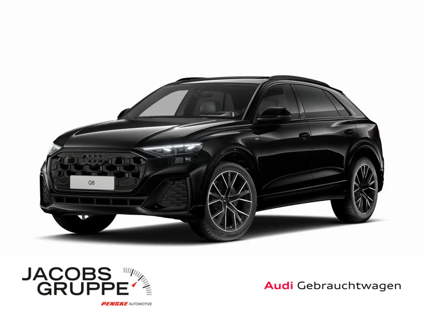 Audi Q8 50 TDI quattro S line*Pano*Matrix*TopView * Schwarz - 1