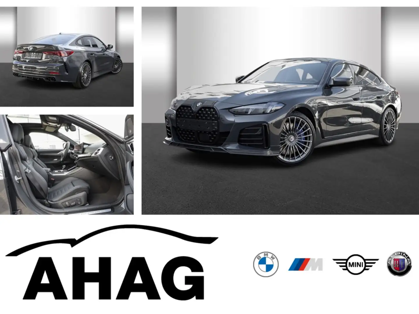 Alpina D4 S Gran Coupe Allrad Grau - 1