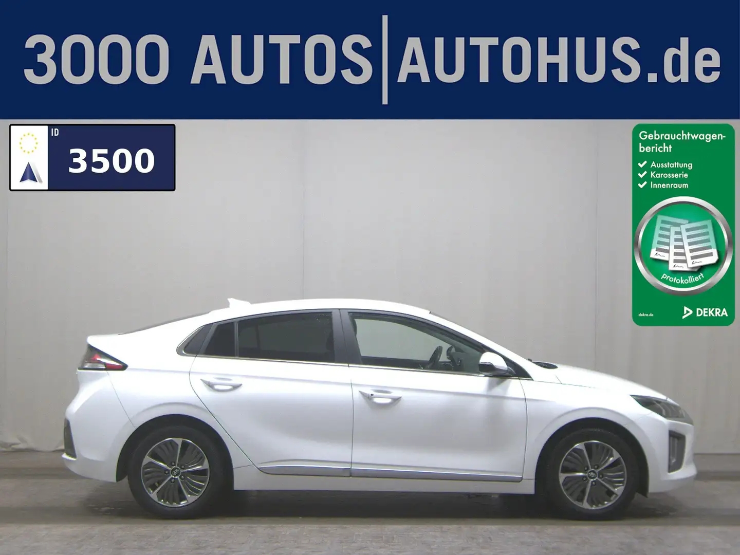 Hyundai IONIQ 1.6 GDI Hybrid Plug-In Hybrid Navi Sound Blanc - 1