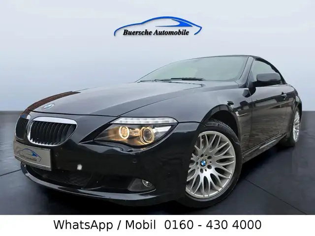 BMW 635 6 Cabrio 635d  Softclose Leder Navi BI-Turbo