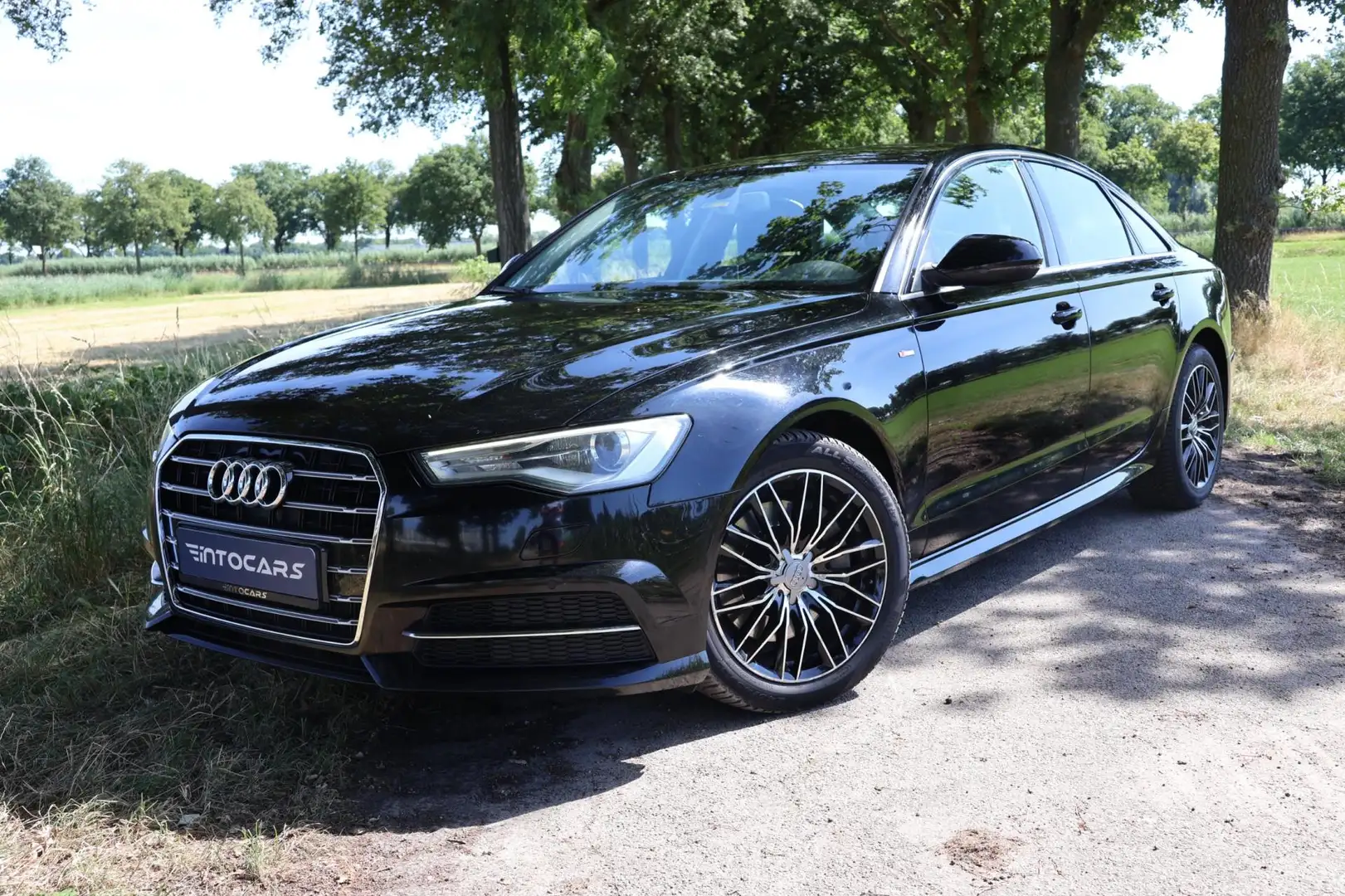 Audi A6 Limousine 3.0 TDI Premium Edition Zwart - 1